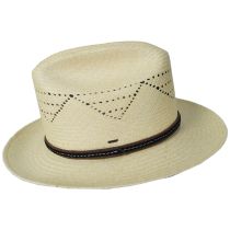 Moren Vented Panama Straw Western Hat alternate view 7