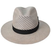 Keats Vented Panama Straw Fedora Hat alternate view 8