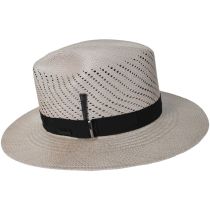 Keats Vented Panama Straw Fedora Hat alternate view 9