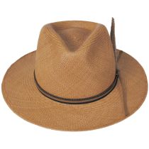 Juniper Grade 3 Panama Straw Fedora Hat alternate view 2