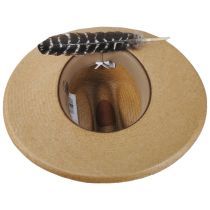 Might Could Shantung Straw Western Hat alternate view 4