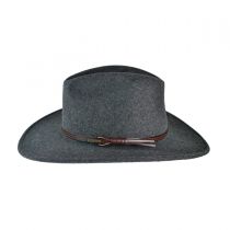 Grey Bull Crushable Wool Felt Aussie Hat alternate view 3
