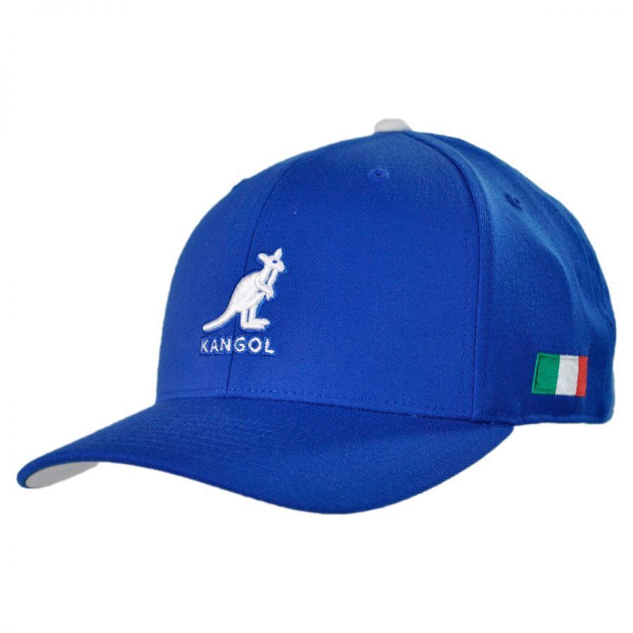 Kangol Italy Nations 110 Adjustable Baseball Cap Snapback Hats