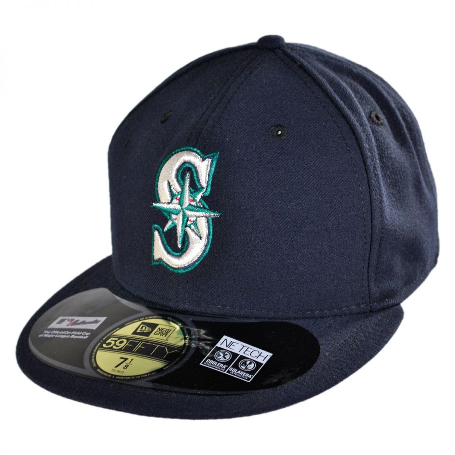 New Era Seattle Mariners MLB Game 59Fifty Fitted Baseball Cap MLB ...