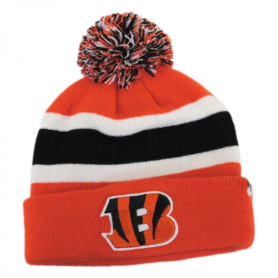 47 Brand Cincinnati Bengals NFL Breakaway Knit Beanie Hat NFL Football Caps