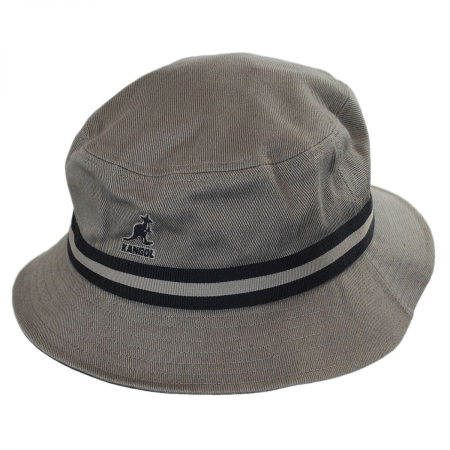 Kangol Stripe Lahinch Cotton Bucket Hat Bucket Hats