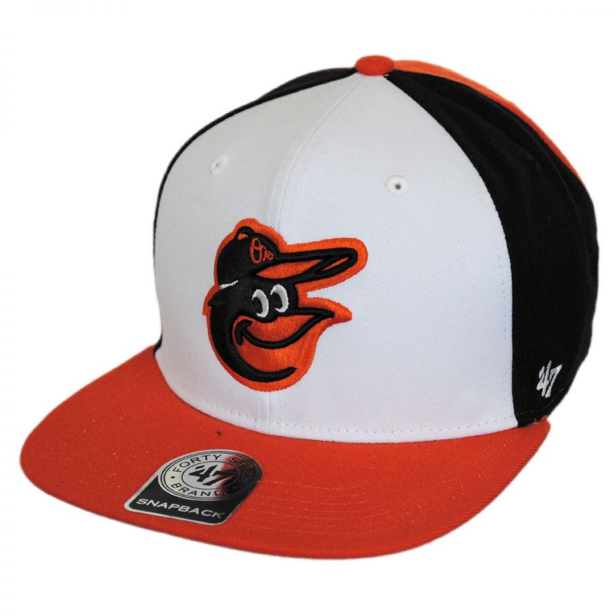 47 Brand Baltimore Orioles MLB Amble Snapback Baseball Cap MLB Baseball ...