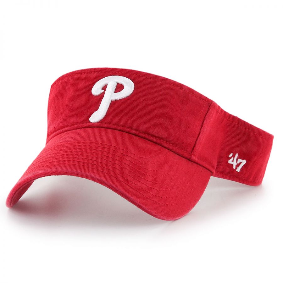 47 Brand Philadelphia Phillies MLB Clean Up Adjustable Visor MLB