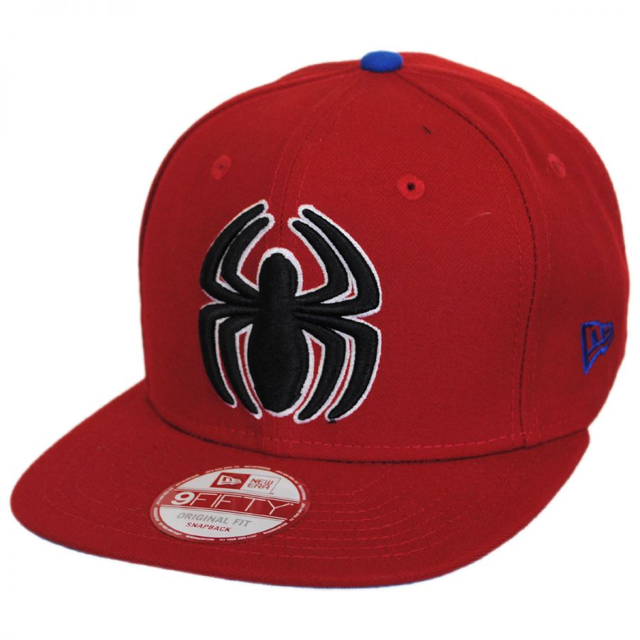 New Era Marvel Comics Spiderman Sidecrest 9Fifty Snapback Baseball Cap ...