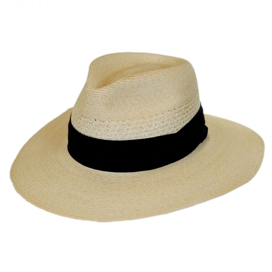 Akubra Range Hemp Straw Wide Brim Fedora Hat Straw Hats