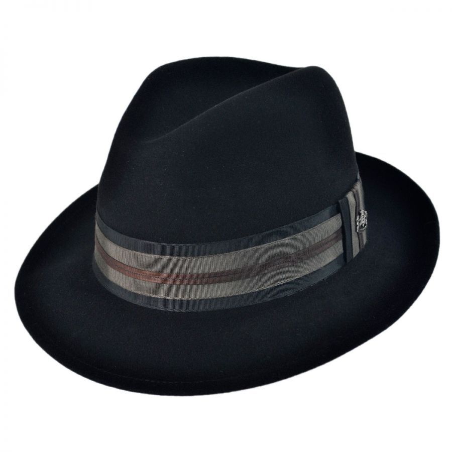 Biltmore Uptown Wool Felt Fedora Hat All Fedoras
