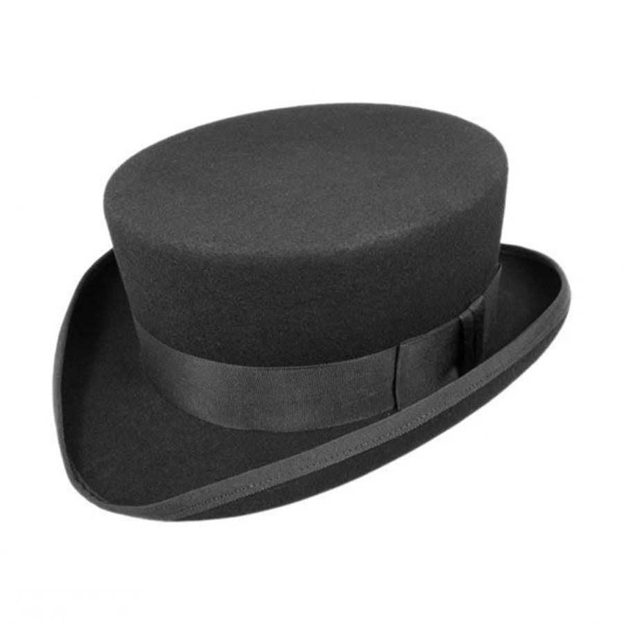 Hatcrafters John Bull Wool Felt Topper Hat - Made to Order Top Hats