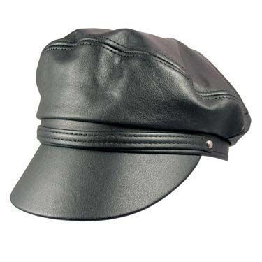 Henschel Leather Brando Cap Flat Caps (View All)
