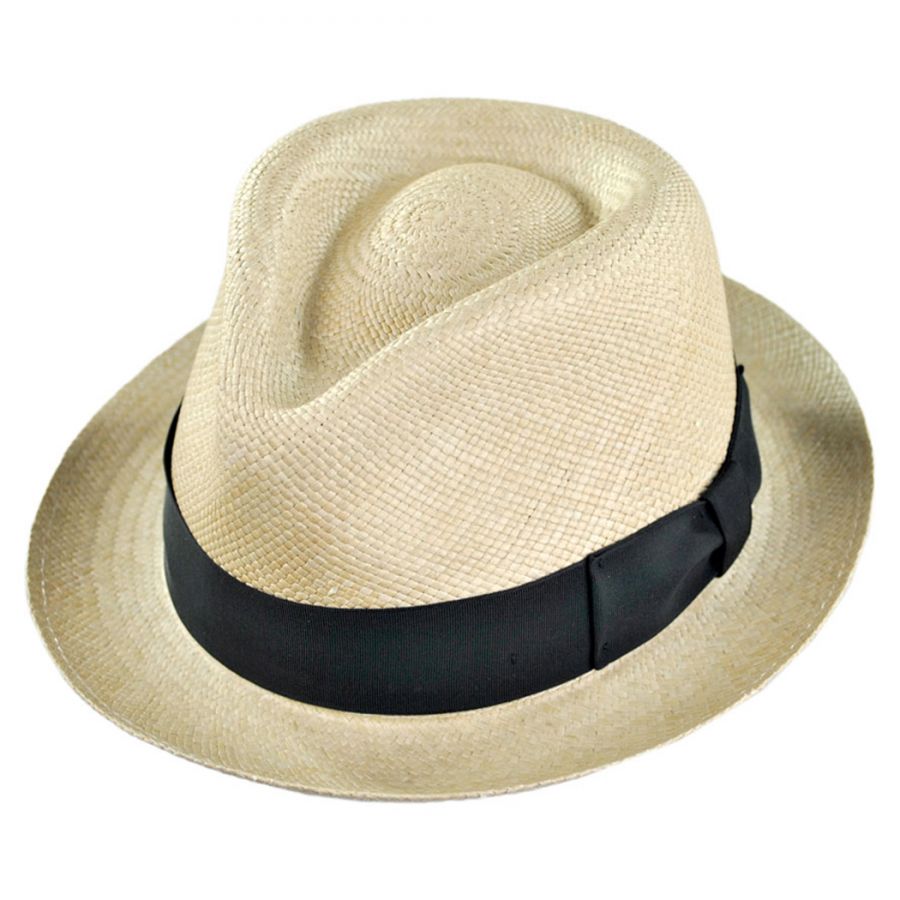 Pantropic Havana Panama Straw Fedora Hat Panama Hats
