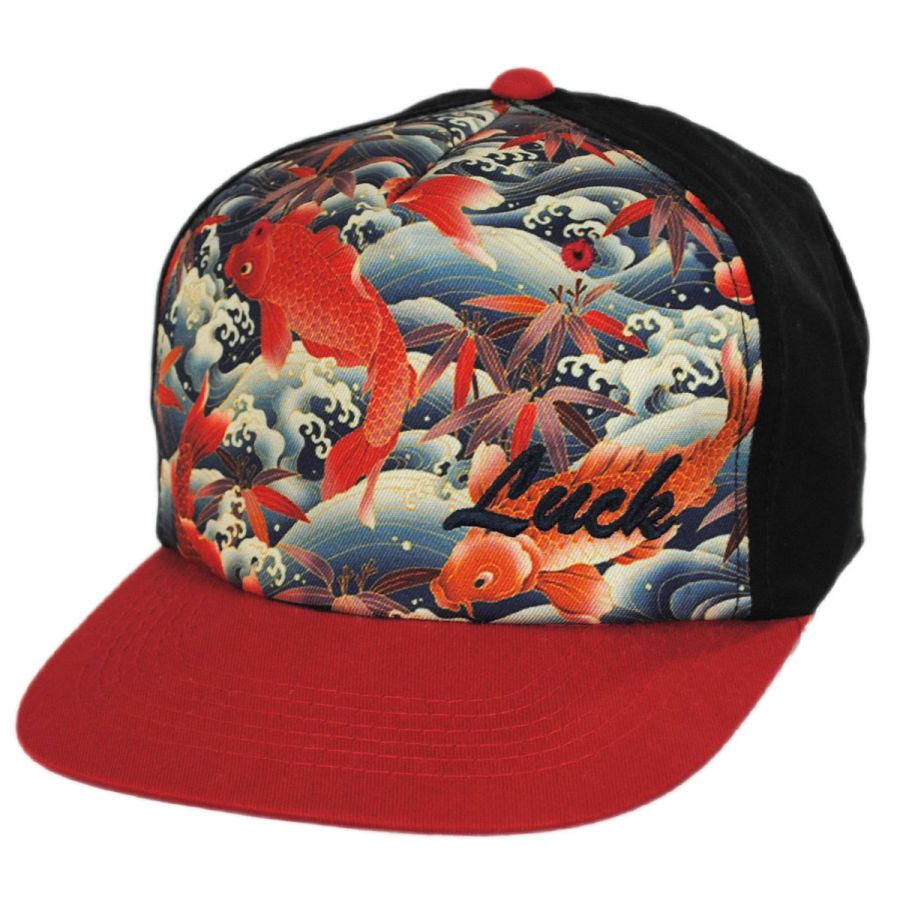 Carlos Santana Lucky Koi Snapback Baseball Cap Snapback Hats