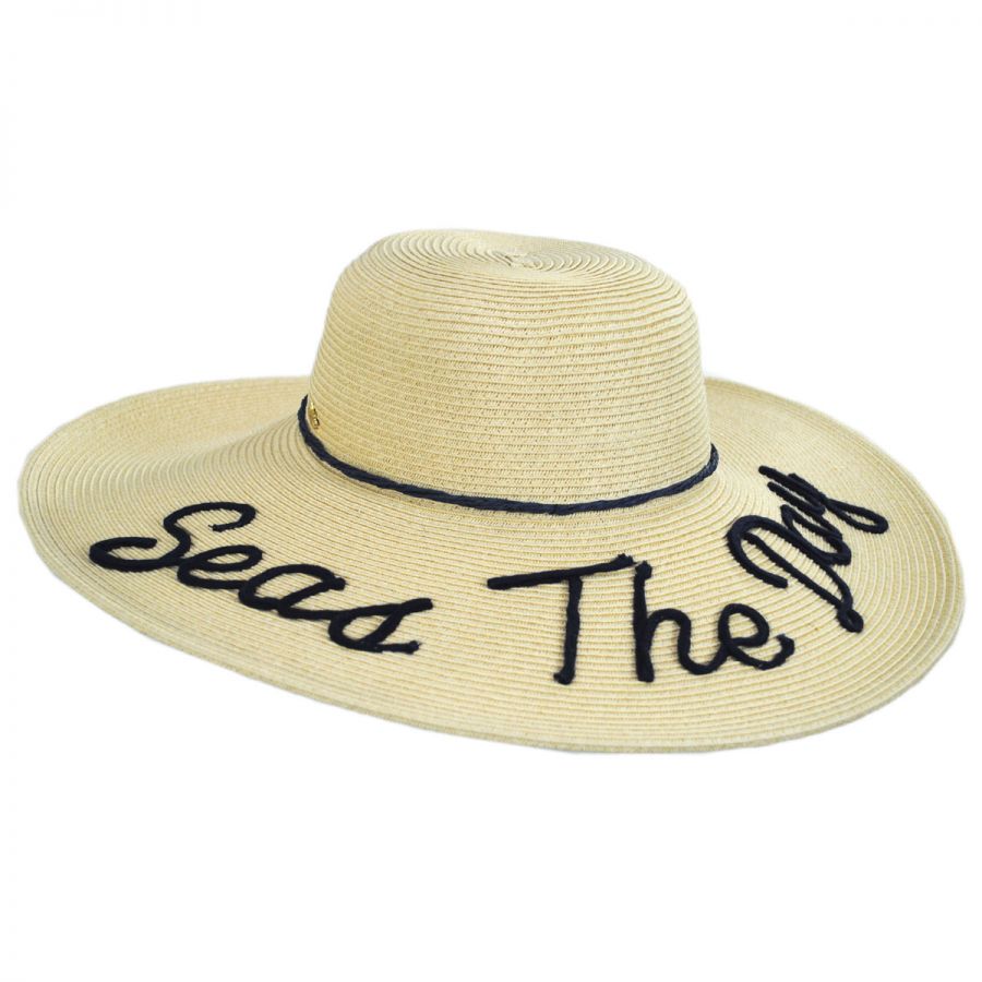 Cappelli Straworld Shoreline Statements Toyo Straw Blend Swinger Hat ...
