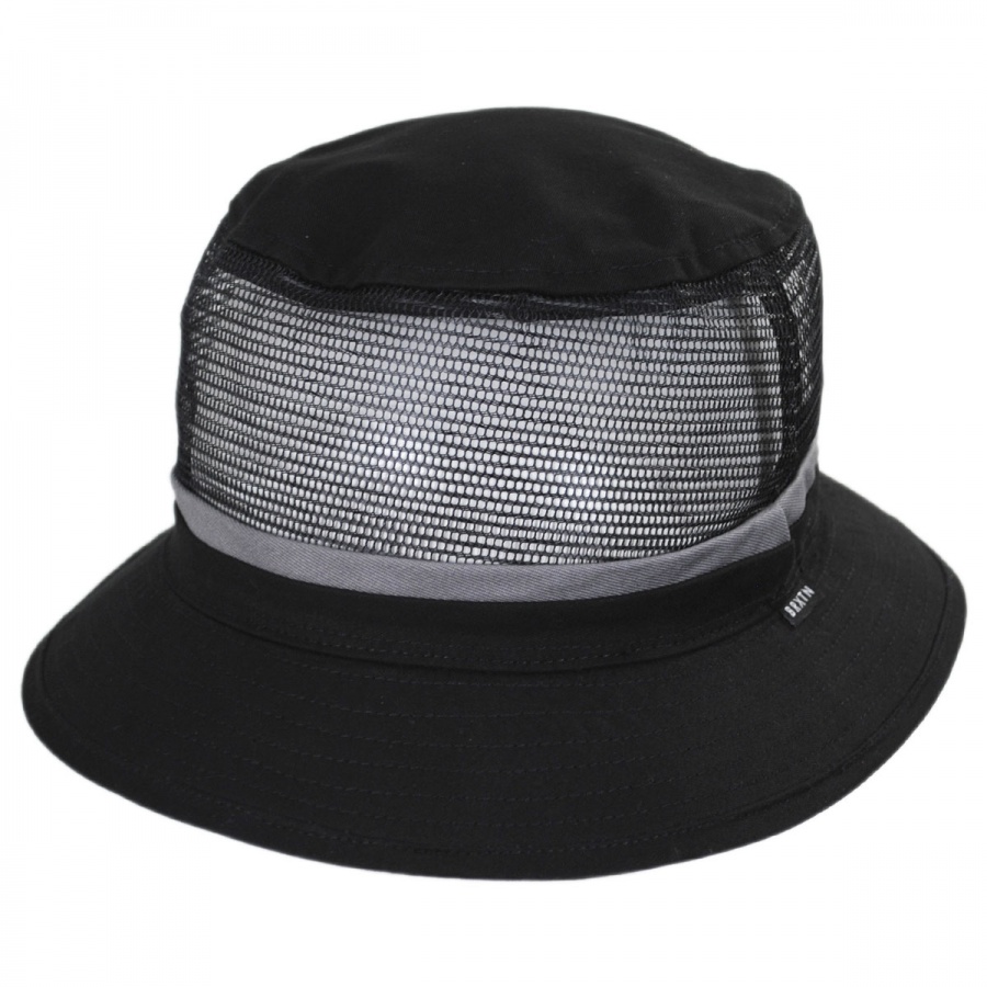 Overtreding Buiten adem binnenvallen Brixton Hats Hardy Bucket Hat - Cotton and Mesh Bucket Hats