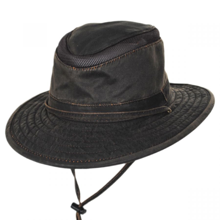 Dorfman Pacific Company Dusk Weathered Cotton Blend Aussie Booney Hat ...