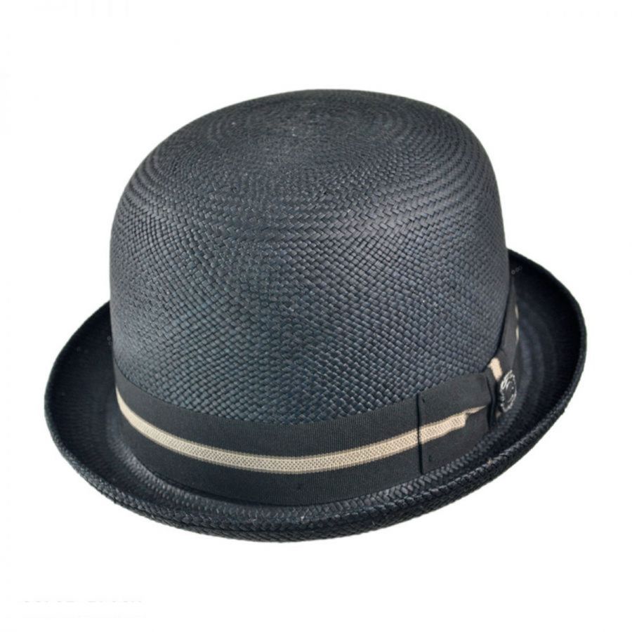 Bigalli Panama Stingy Brim Derby Hat Derby & Bowler Hats