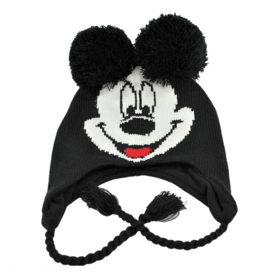 Disney Mickey Mouse Peruvian Beanie Hat Beanies