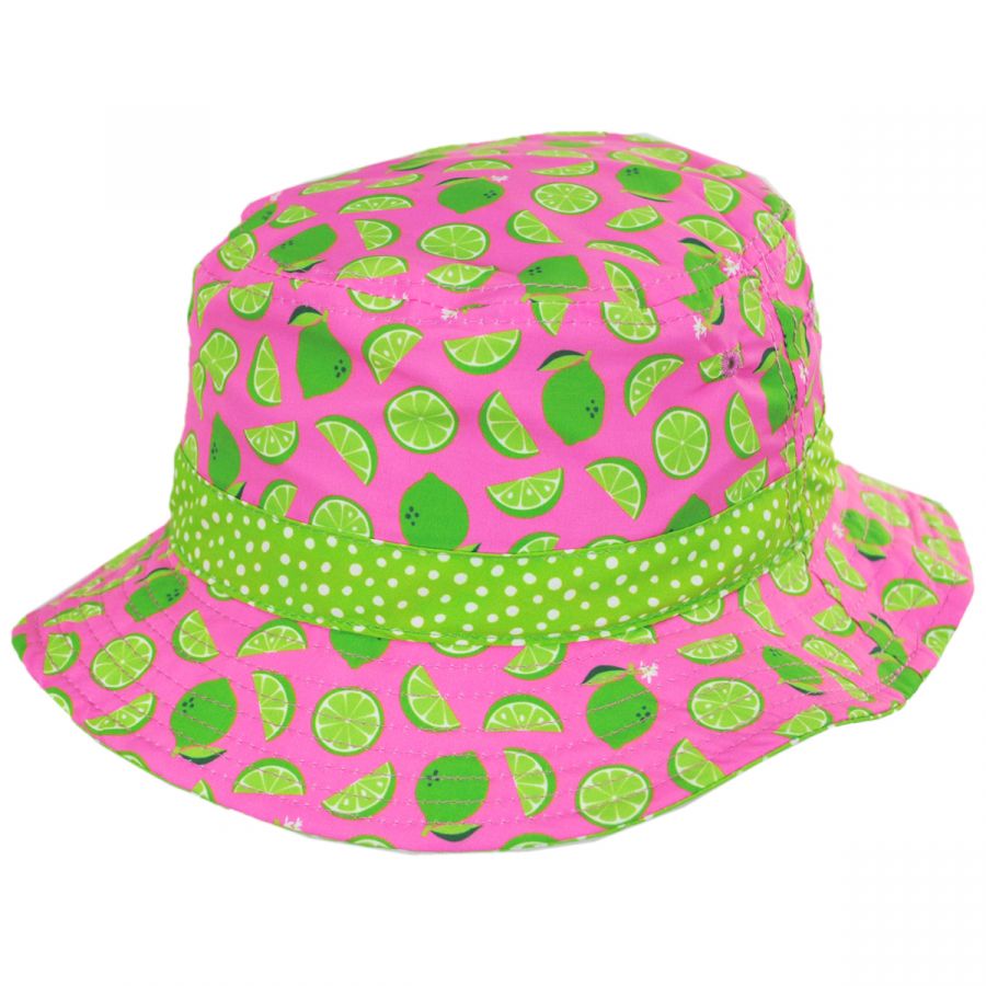 Scala Kids' Fruit Reversible Print Bucket Hat Girls