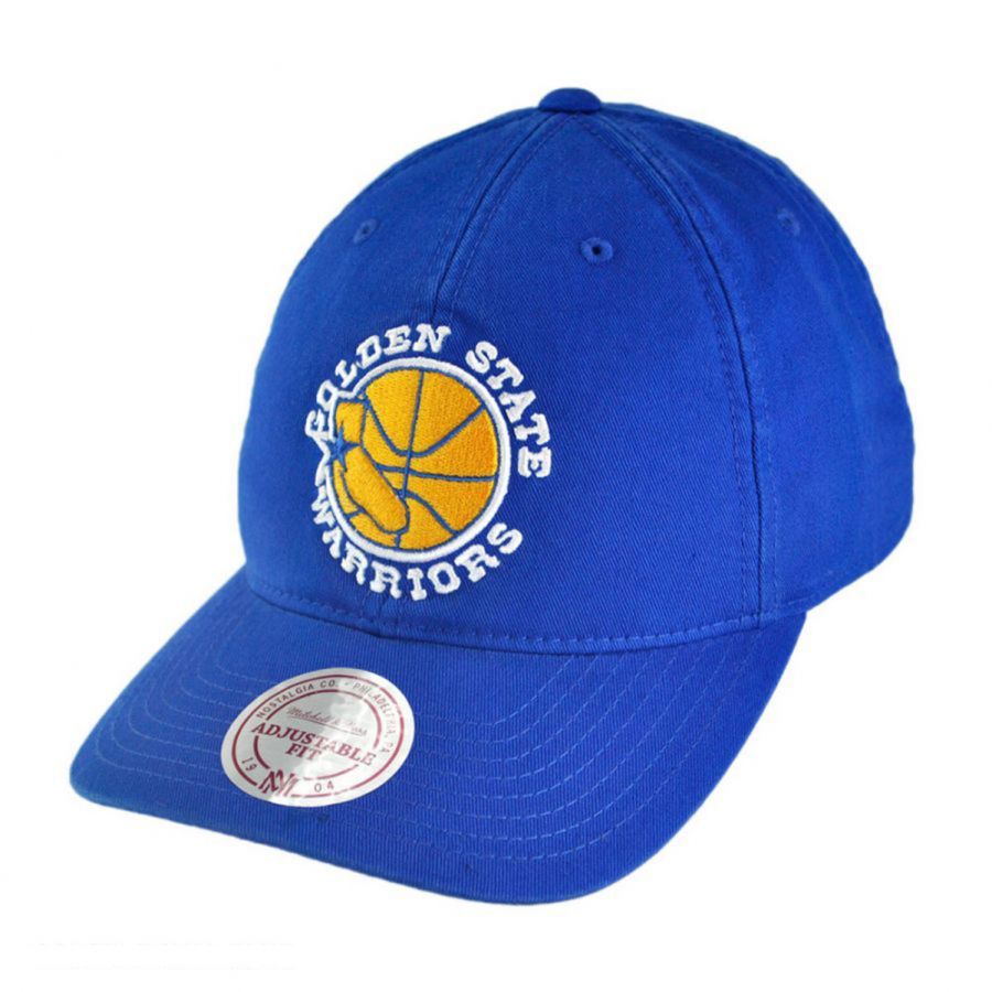Mitchell & Ness Golden State Warriors NBA Vintage Slouch Leather ...