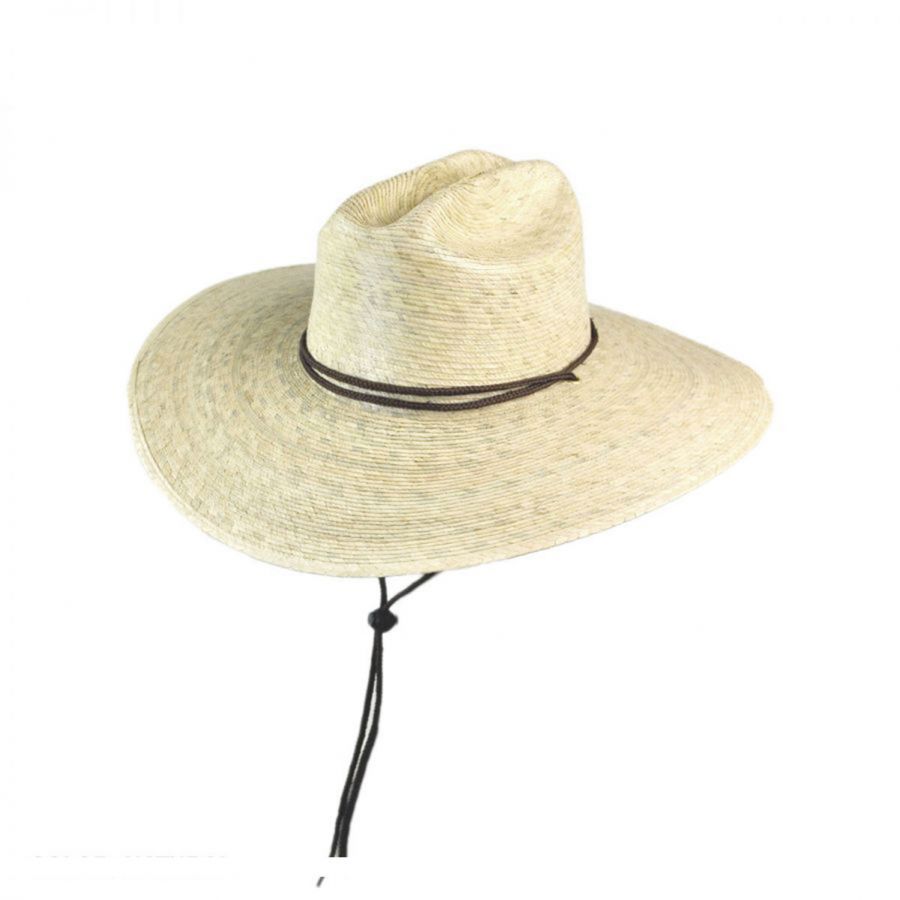 Tula Hats Lifeguard Palm Straw Hat Sun Protection