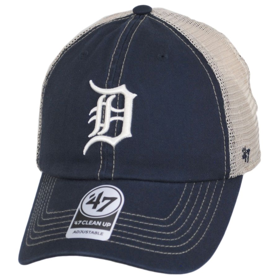 Detroit Tigers - Navy Trawler Clean Up Hat, 47 Brand