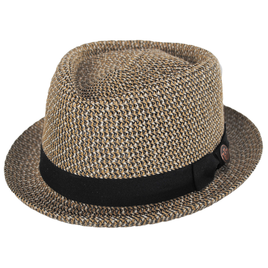 Goorin Bros Low Country Toyo Straw Blend Fedora Hat Stingy Brim & Trilby
