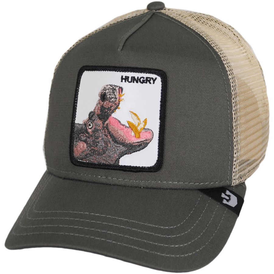 Goorin Bros Hippo Mesh Trucker Snapback Baseball Cap Snapback Hats