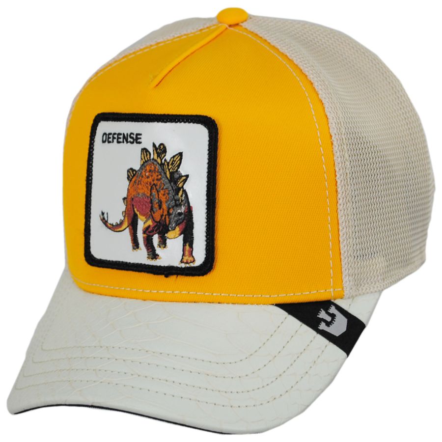 Goorin Bros Roofed Lizard Dino Mesh Trucker Snapback Baseball Cap Snapback  Hats