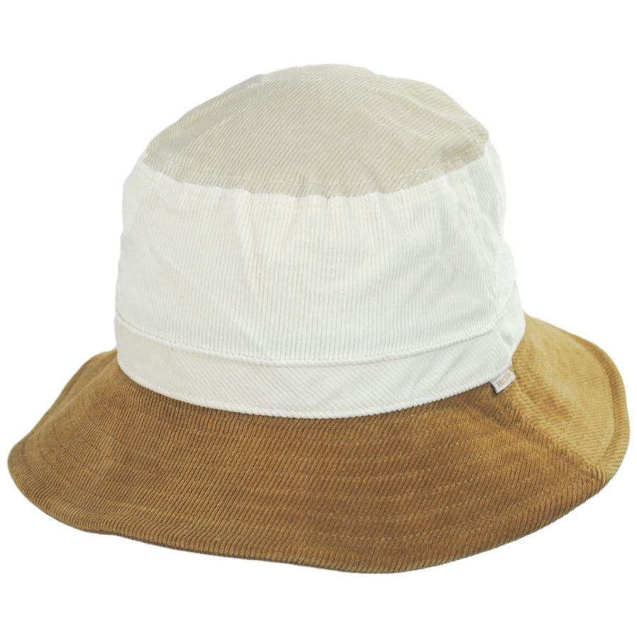 Brixton Hats Petra Cotton Corduroy Packable Bucket Hat Bucket Hats