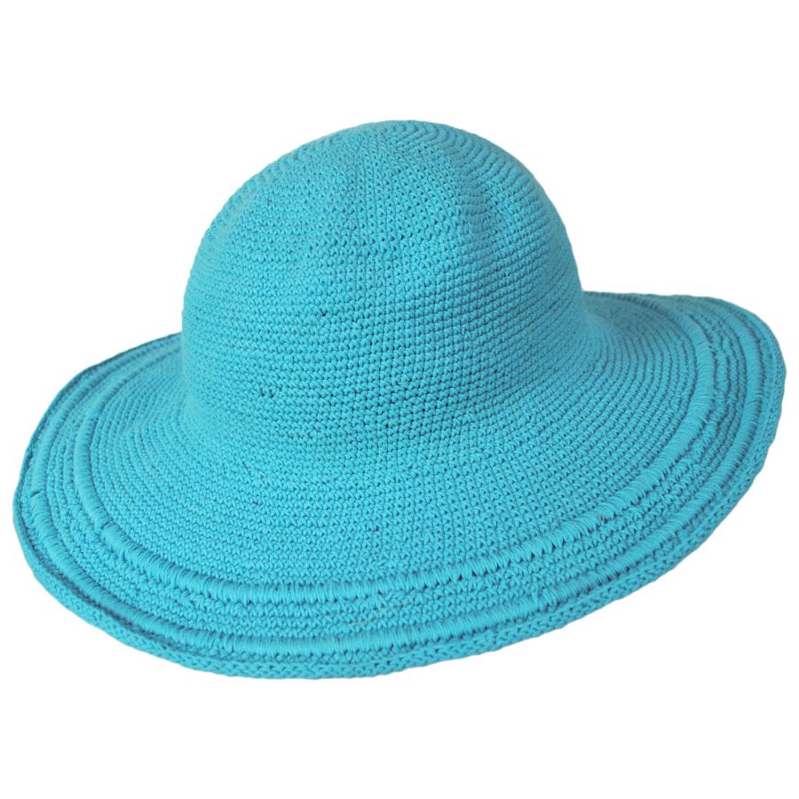 San Diego Hat Company Bali Cotton Crochet Sun Hat Sun Hats