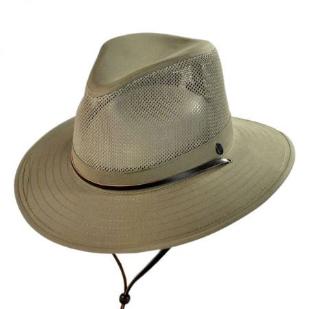 Mesh Crown Aussie Hat