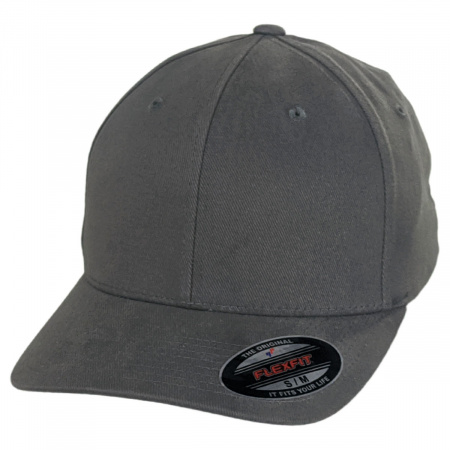 Brushed Twill MidPro FlexFit Fitted Baseball Cap