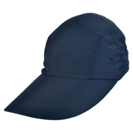 Torrey Hats Torrey UPF 50+ Long Bill Adjustable Baseball Cap - Navy Blue