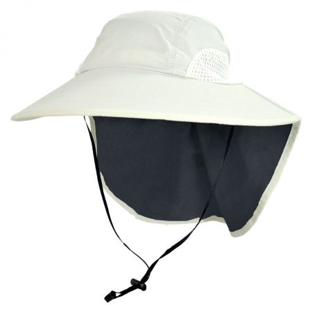 UPF 50+ Large Bill Hat with Neck Flap alternate view 5