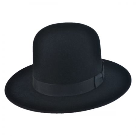 Stetson Amish Buffalo Fur Felt Open Crown Fedora Hat