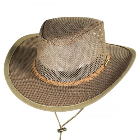 Stetson Mesh Covered Safari Hat