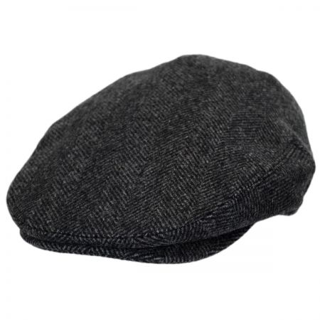 Baskerville Hat Company Coombe Herringbone English Wool Ivy Cap Ivy Caps