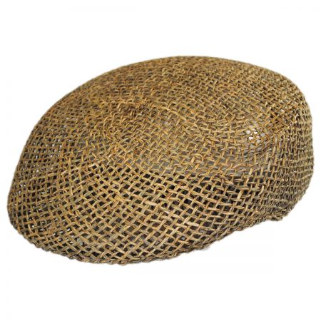 Capas Headwear Seagrass Straw Ascot Cap
