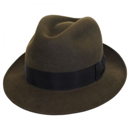 Stefeno Ralph Fur Felt Fedora Hat