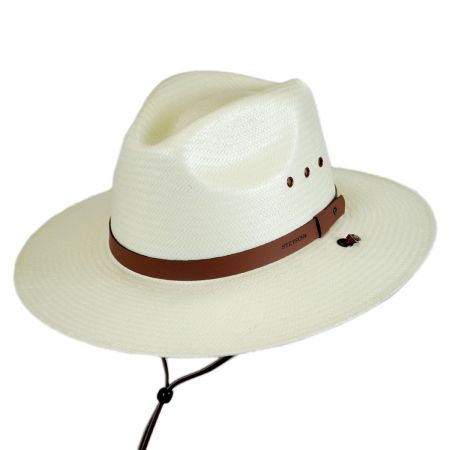 Stetson Los Alamos Toyo Straw Chincord Western Hat