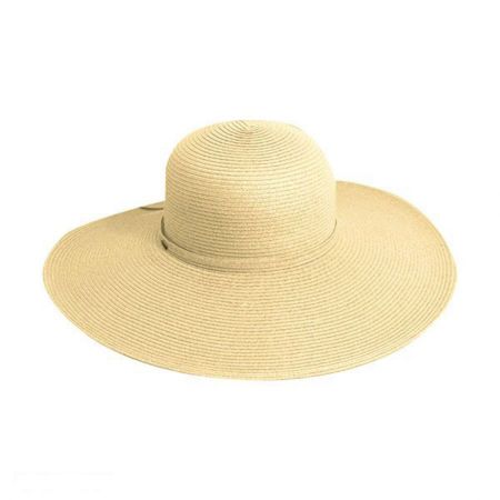Scala PB 5-Inch Brim Toyo Straw Sun Hat