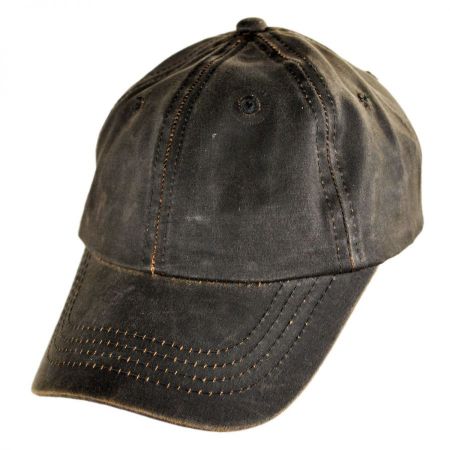 Weathered Cotton Lo Pro Strapback Baseball Cap Dad Hat