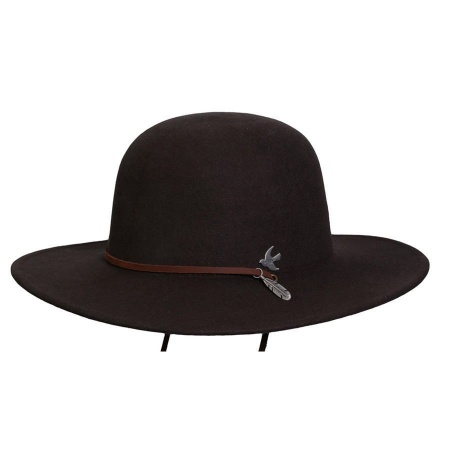 Conner Bird and Feather Wool Felt Hat