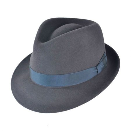 Bollman Hat Company Heritage Collection 2000s Wool Felt Trilby Fedora Hat