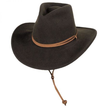 Joe Eder Crushable Wool LiteFelt Earflap Western Hat alternate view 2