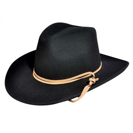 Bailey Joe Eder Crushable Wool LiteFelt Earflap Western Hat