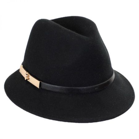 Betmar Darcy Wool Felt Fedora Hat